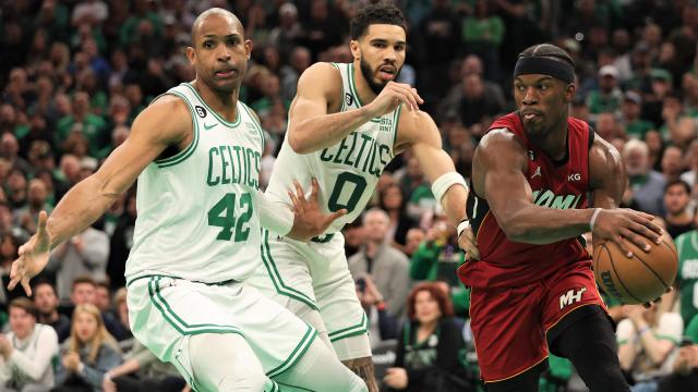 Jimmy Butler, Al Horford, Jayson Tatum 