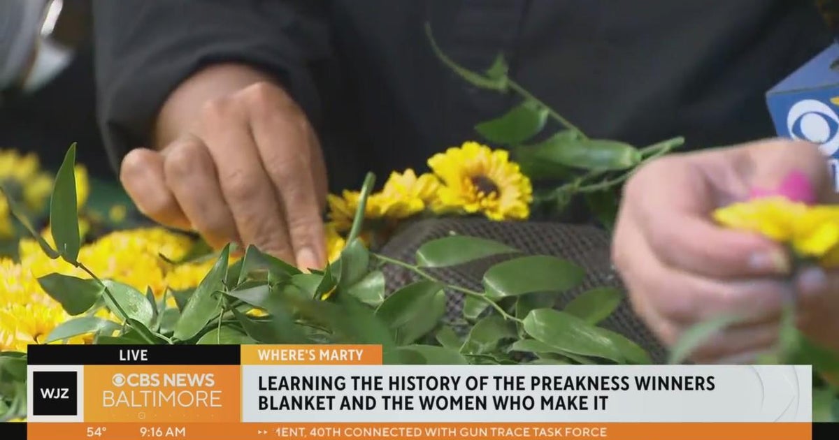 Where's Marty? Witnessing the making of a blanket of flowers for