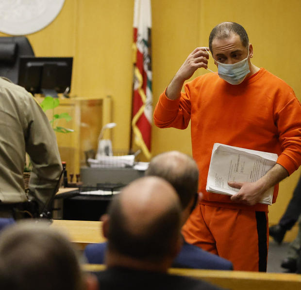 Nima Momeni arrives in court at the Hall of Justice on May 18, 2023 in San Francisco, California. 