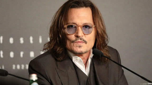 Johnny Depp attends the "Jeanne Du Barry" press conference at the 76th annual Cannes film festival 