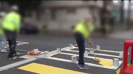 Crosswalk Collective LA is painting crosswalks instead of waiting