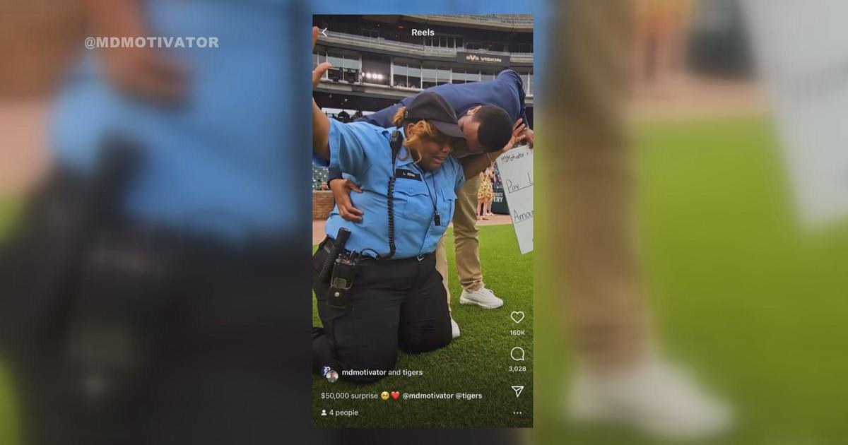 How a Detroit traffic officer went viral after $50,000 surprise from TikTok influencer