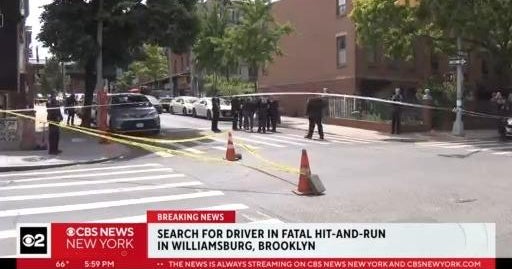 Man dies in hitandrun crash in Williamsburg CBS New York