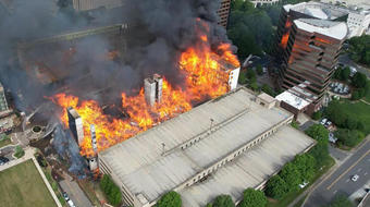 Massive fire erupts in Charlotte 