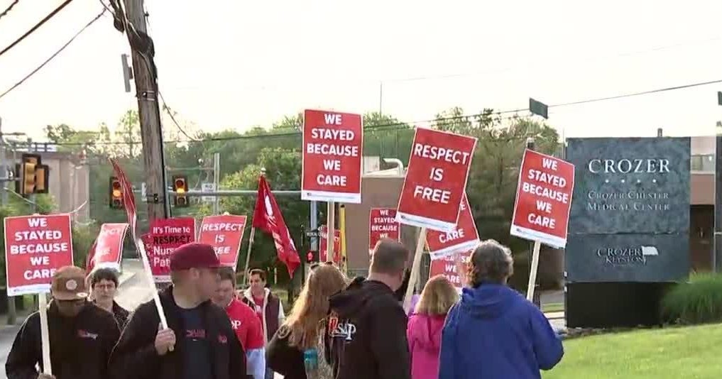 Crozer-Chester Medical staff holds picket to raise awareness on issues ...