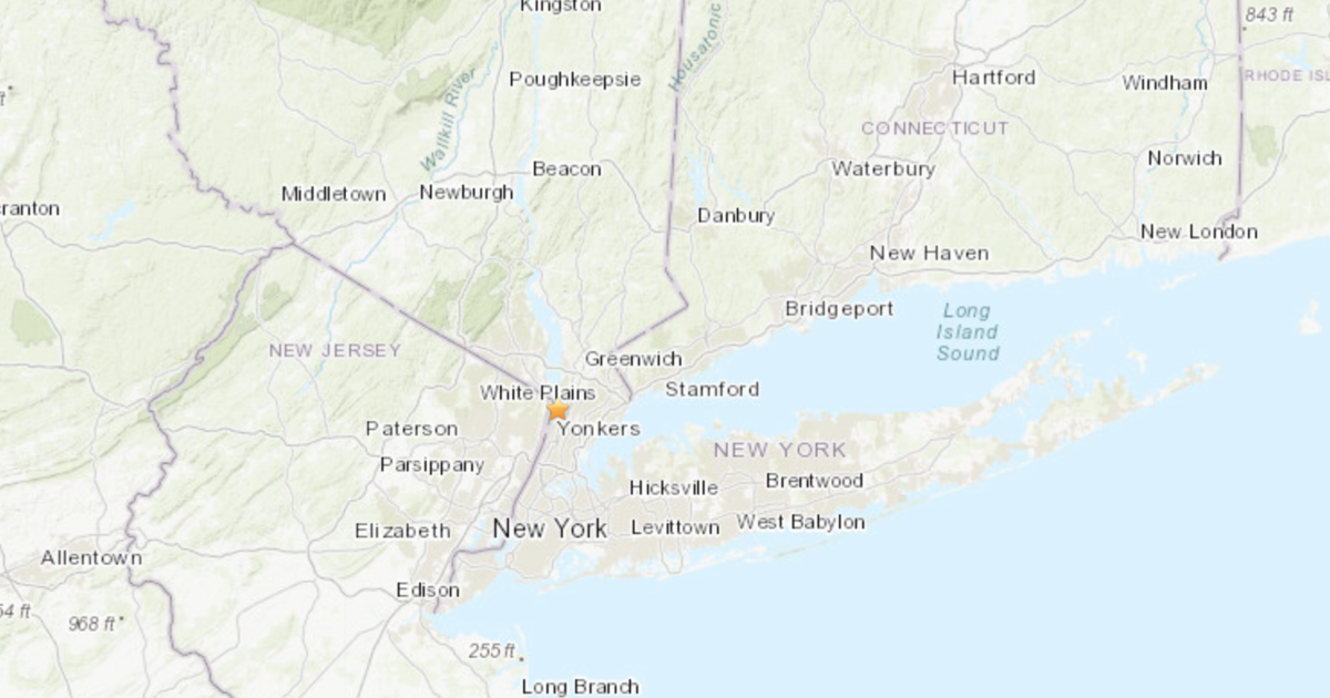 A 2.2-magnitude earthquake struck New York and New Jersey