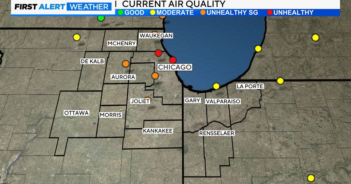 Air quality falls to unhealthy level in Chicago CBS Chicago