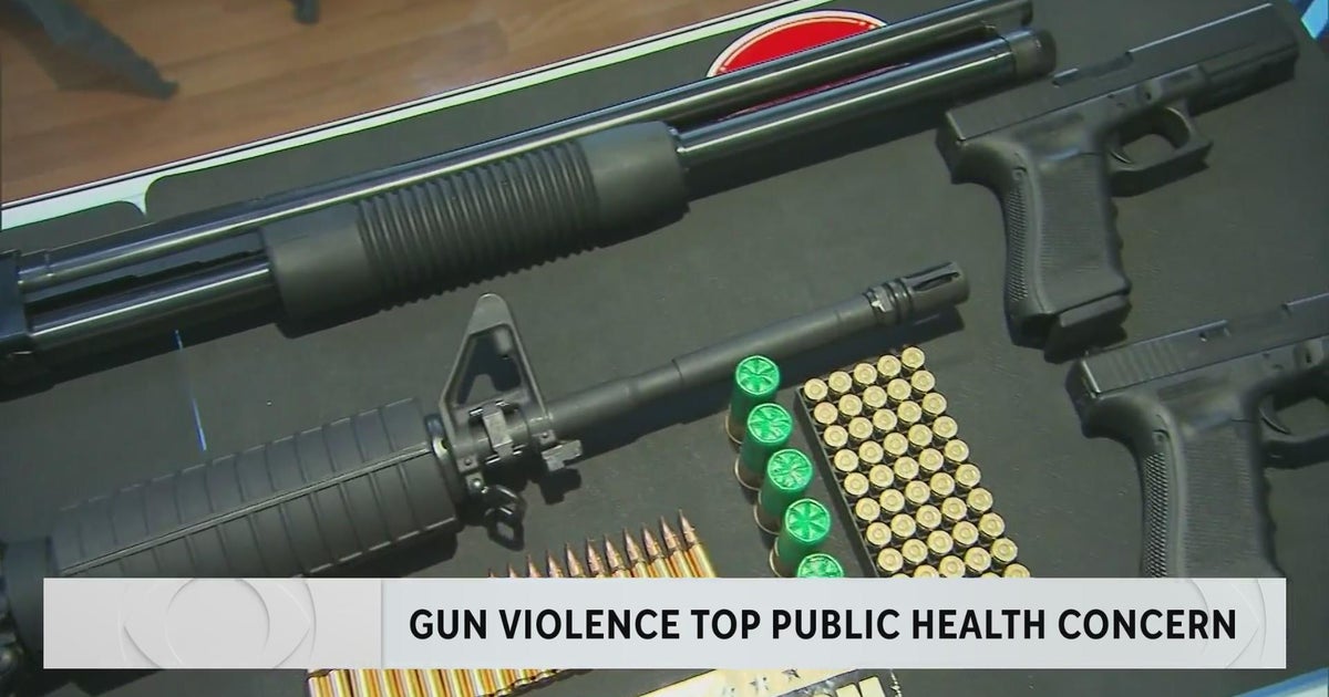 Poll Gun violence is the nation's top public health concern CBS