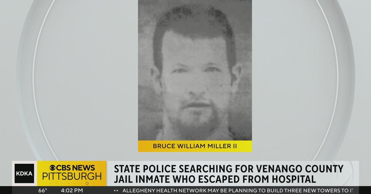 Police search for escaped Venango County inmate CBS Pittsburgh