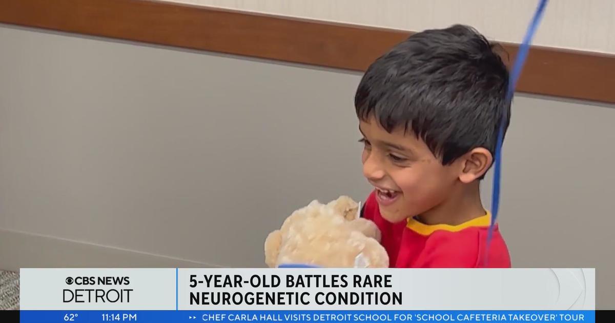 5-year-old Canton boy battles rare neurogenetic condition