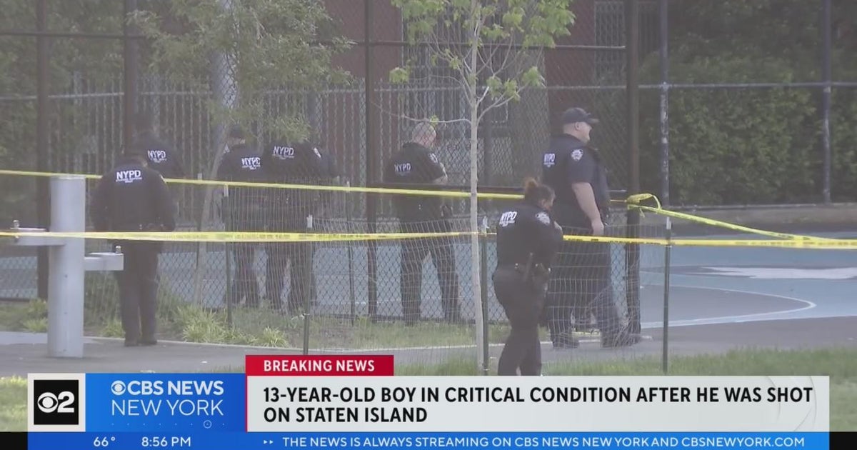 13-year-old boy in critical condition after Staten Island shooting ...