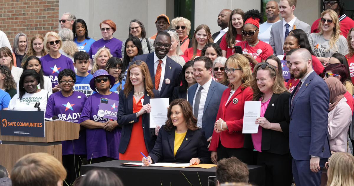 Governor Whitmer Signs Red Flag Bill Into Law - CBS Detroit