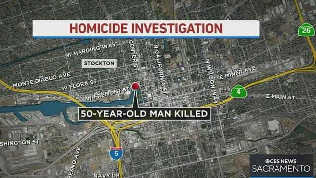Police looking for gunman after a man died from a gunshot wound in Stockton 