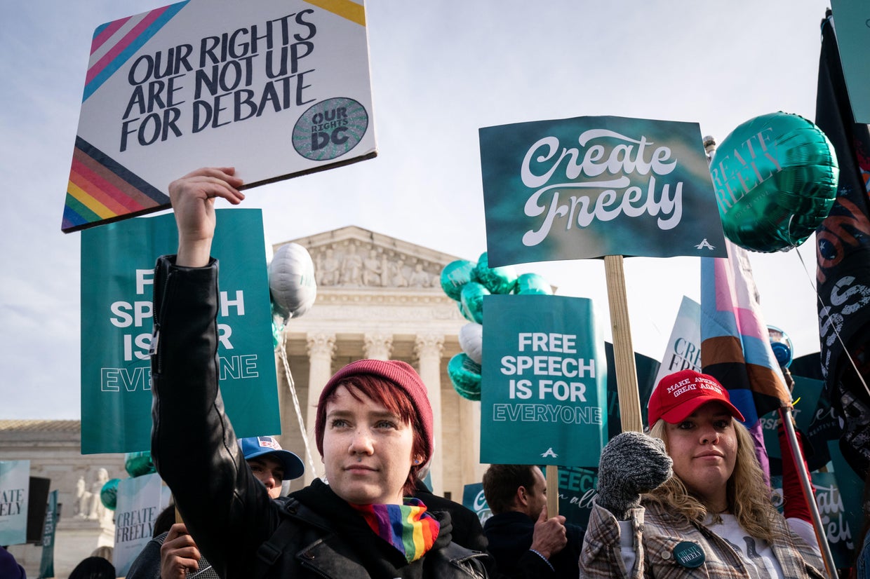 Supreme Court sides with designer opposed to making same-sex wedding ...