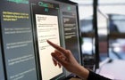 Artificial intelligence touch screen 