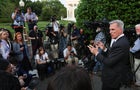 U.S. President Joe Biden holds debt limit talks with House Speaker Kevin McCarthy at the White House in Washington 