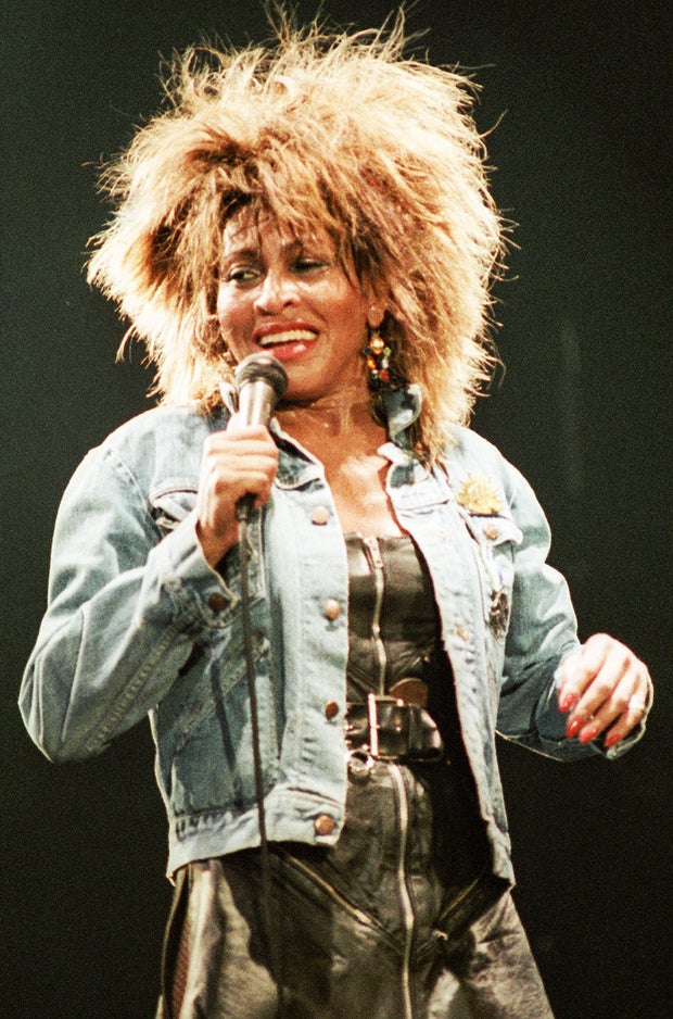 Tina Turner Performs At Wembley Arena In 1985