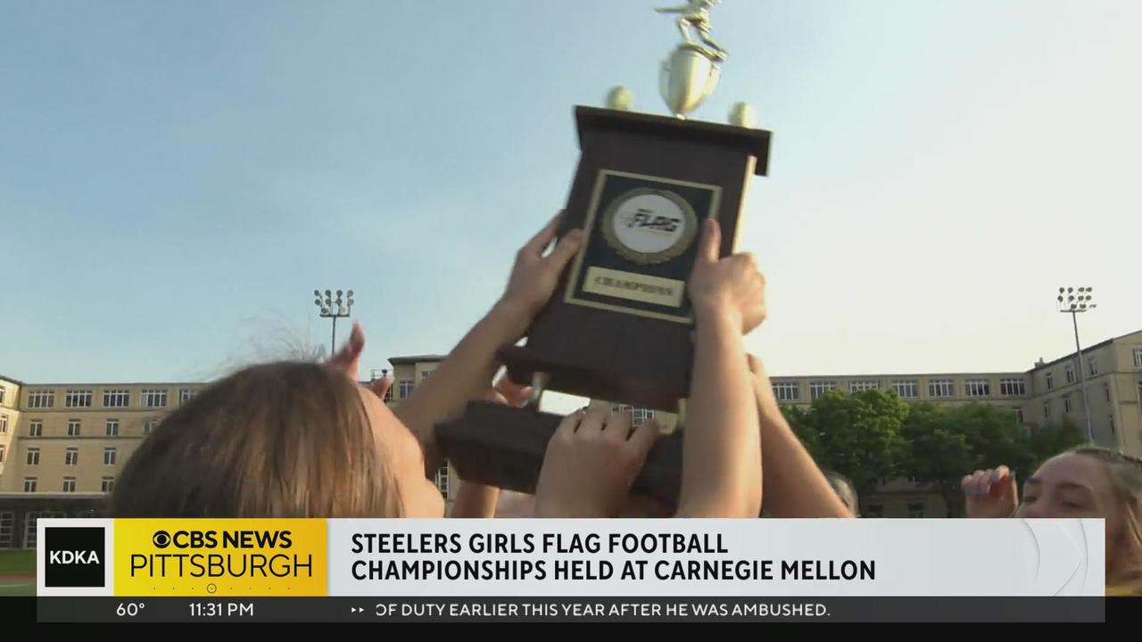 Steelers' Girls Flag Football Championships held at Carnegie Mellon - CBS  Pittsburgh