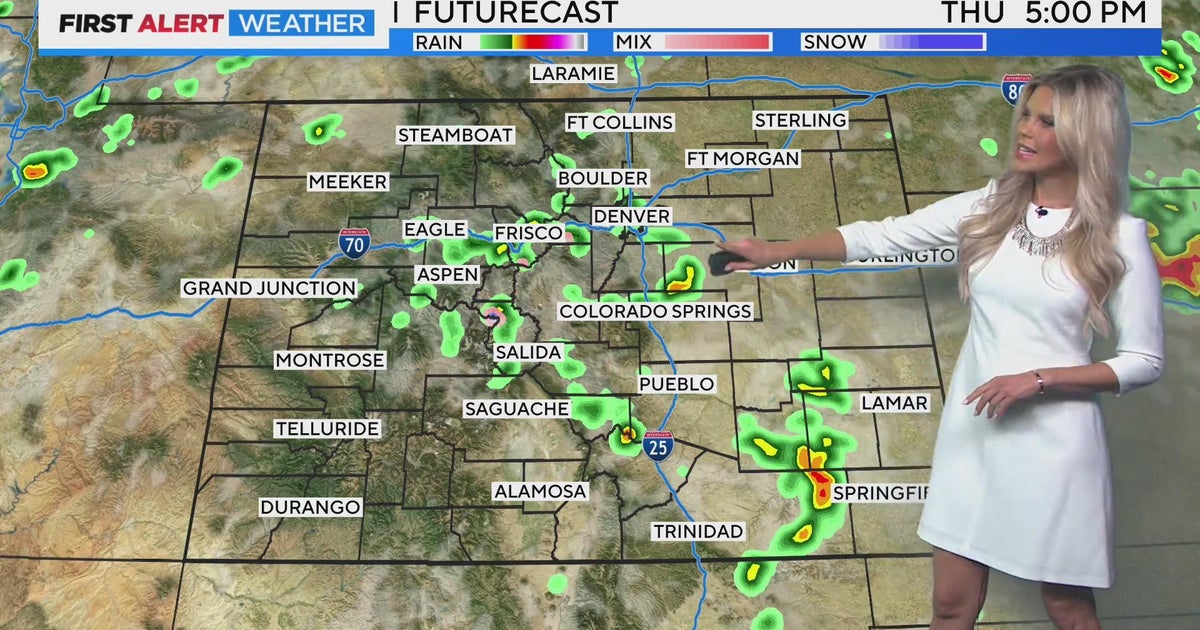 More Storms Possible Heading Toward The Weekend - CBS Colorado