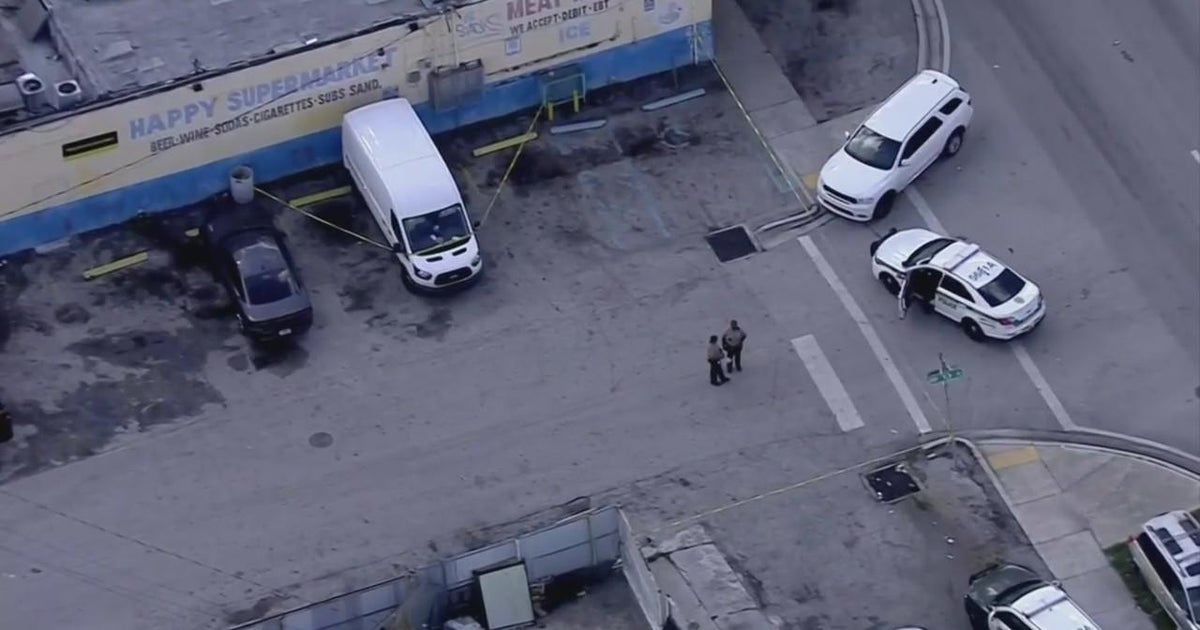2 in custody immediately after Miami-Dade officers location suspected stolen BMW, shoot at suspects