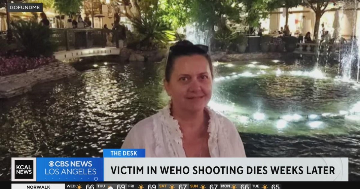 Victim in West Hollywood shooting dies weeks later - CBS Los Angeles