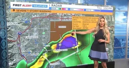 DIA experiencing ground stop due to severe weather CBS Colorado