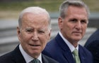 President Biden and Speaker Kevin McCarthy on March 17, 2023, in Washington, D.C. 