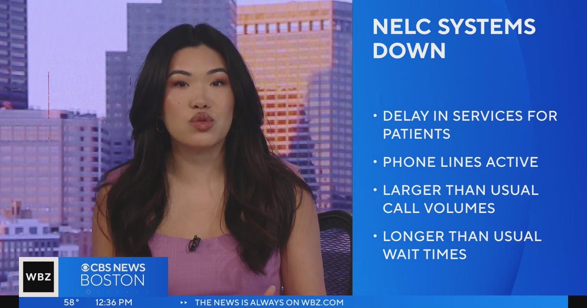 New England Life Care reporting issues with its "systems" CBS Boston