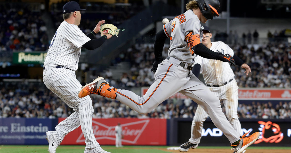 Orioles take 2 of 3 at Yankees, Gibson 7 scoreless innings in 3-1