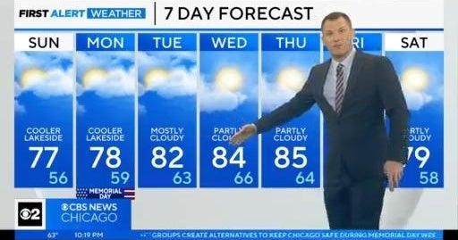 Chicago First Alert Weather: Temperatures continue to warm - CBS Chicago
