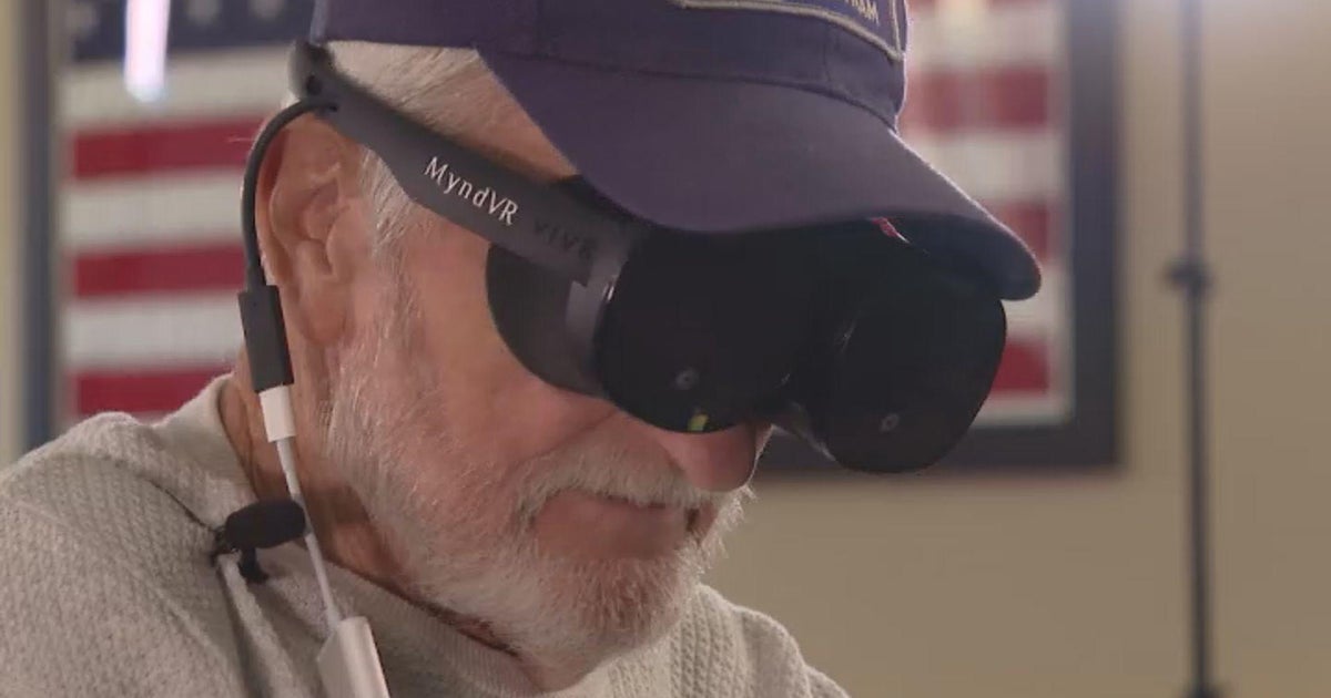 Virtual reality helping some veterans cope with emotions from war