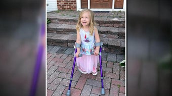 Friendship helps girl with cerebral palsy 