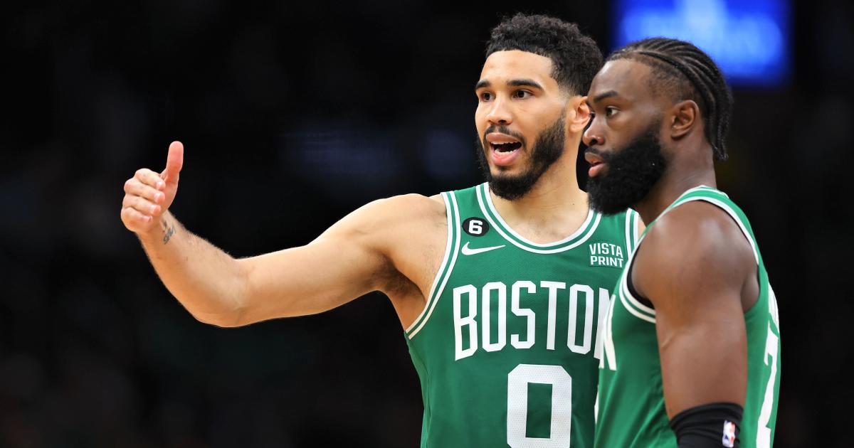 Jayson Tatum and Jaylen Brown in Year 7: the star duo on changes