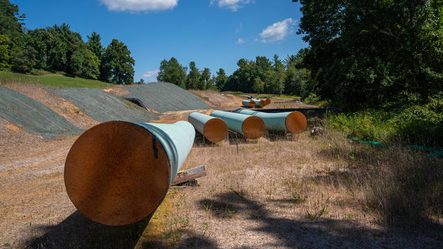 Mountain Valley Pipeline Cuts Through Virginia 