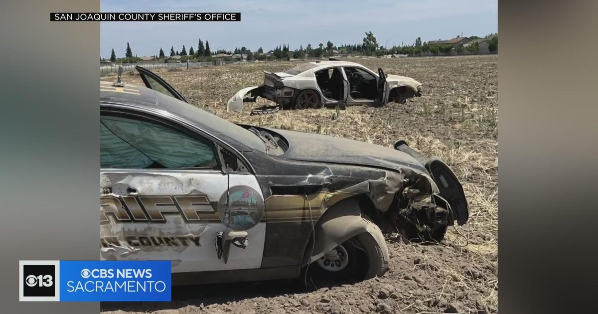 3 arrested after Manteca chase ends in crash