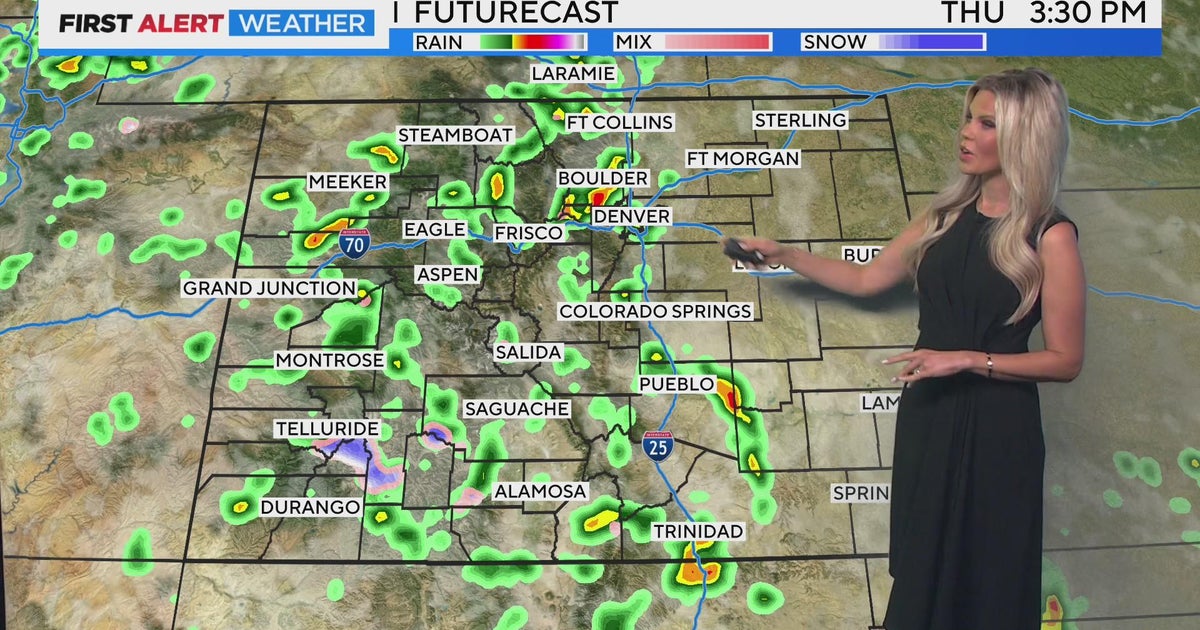 More Rain And Cooler Temperatures - CBS Colorado