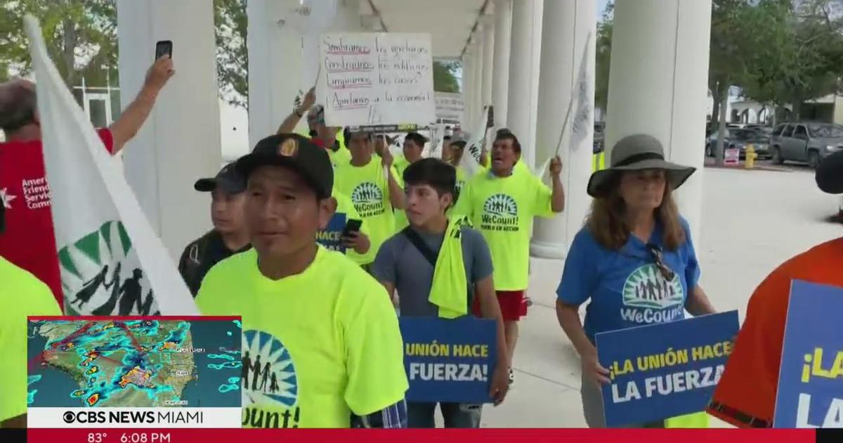 Vigil held ahead of expected Florida boycott by migrant workers CBS Miami