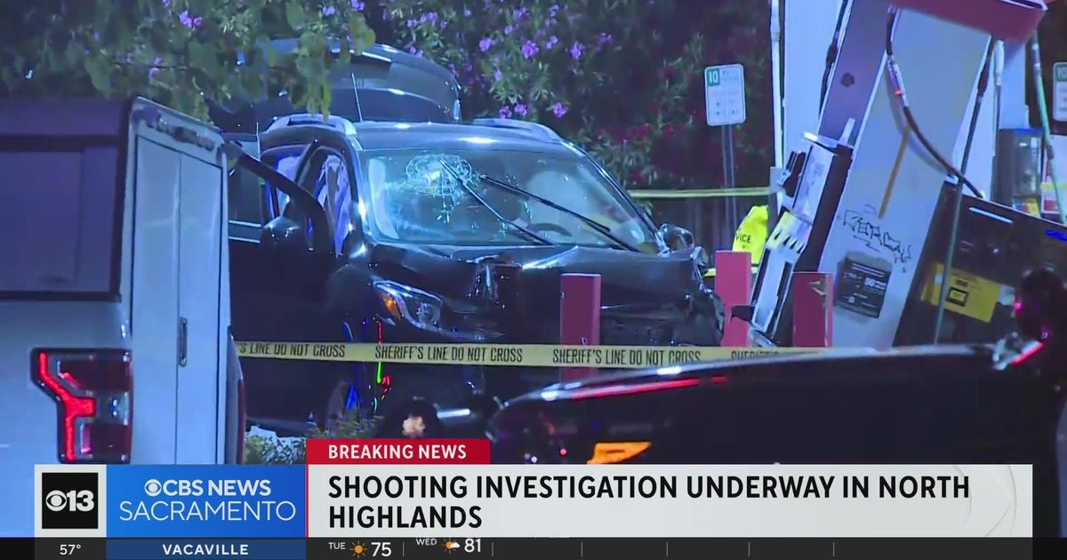 Shooting in North Highlands leads to chase and crash - CBS Sacramento