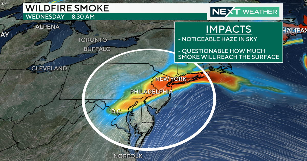 Canada wildfire smoke leads to air quality alert in Philadelphia area