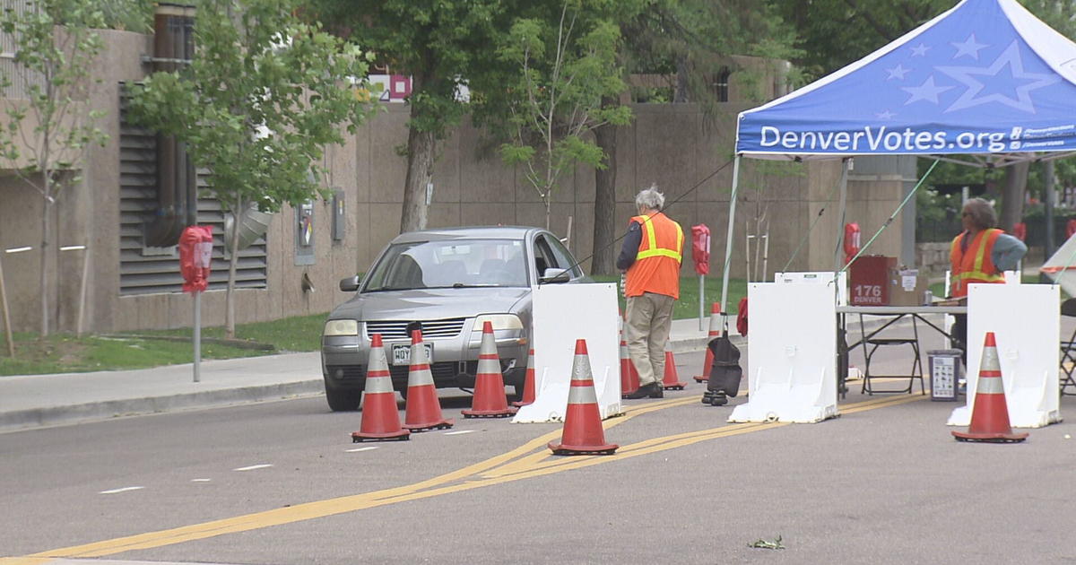 Early turnout up slightly in Denver runoff election CBS Colorado