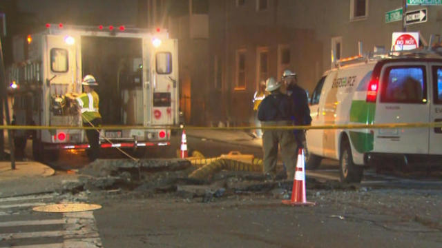 South Boston manhole explosion 