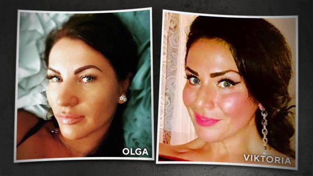 Olga Tsvyk, left, and Viktoria Nasyrova. 