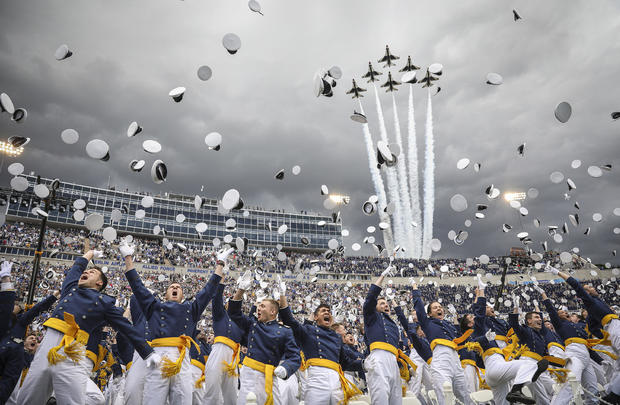 President Biden Delivers The Commencement Address At The Air Force Academy In Colorado 