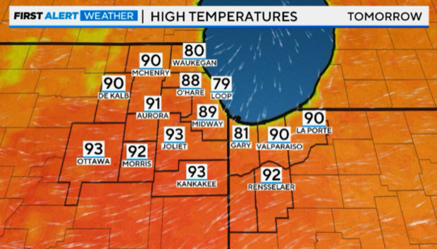 6-1-23 tomorrow temps 