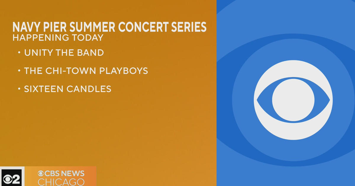 Navy Pier summer concert series returns this weekend CBS Chicago