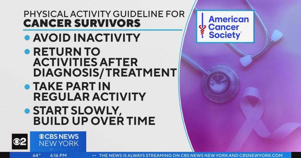 Cancer survivors taking recovery one step at a time - CBS New York