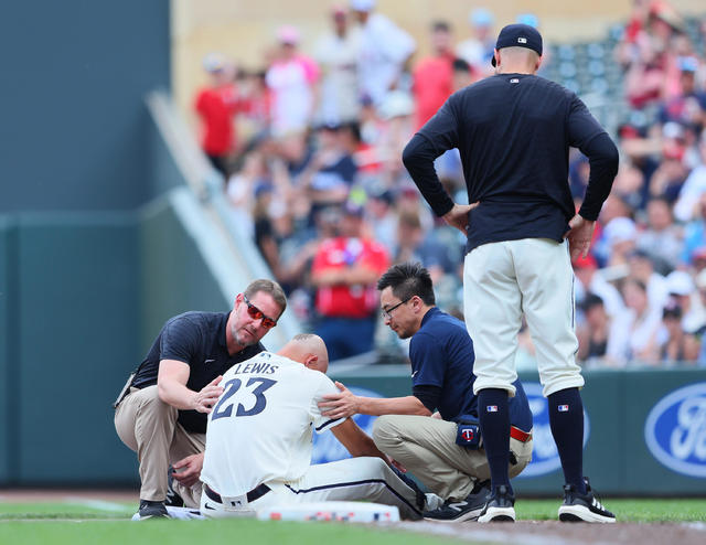 Royce Lewis returns to Target Field and belts game-tying homer in