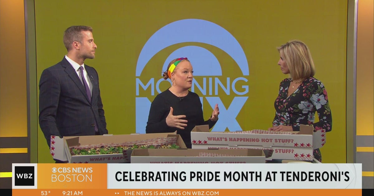 Celebrating Pride Month at Tenderoni's in Fenway CBS Boston