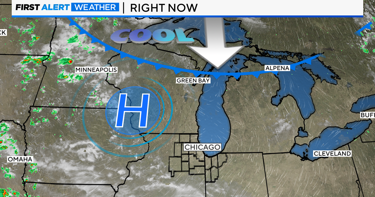 Chicago First Alert Weather: Isolated showers possible Tuesday - CBS ...