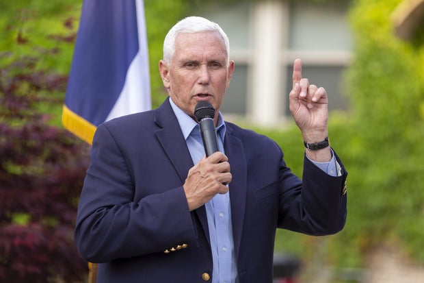 Former Vice President Mike Pence Visits Iowa